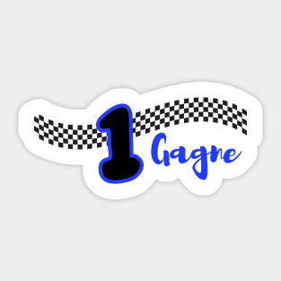 Gagne #1 Sticker